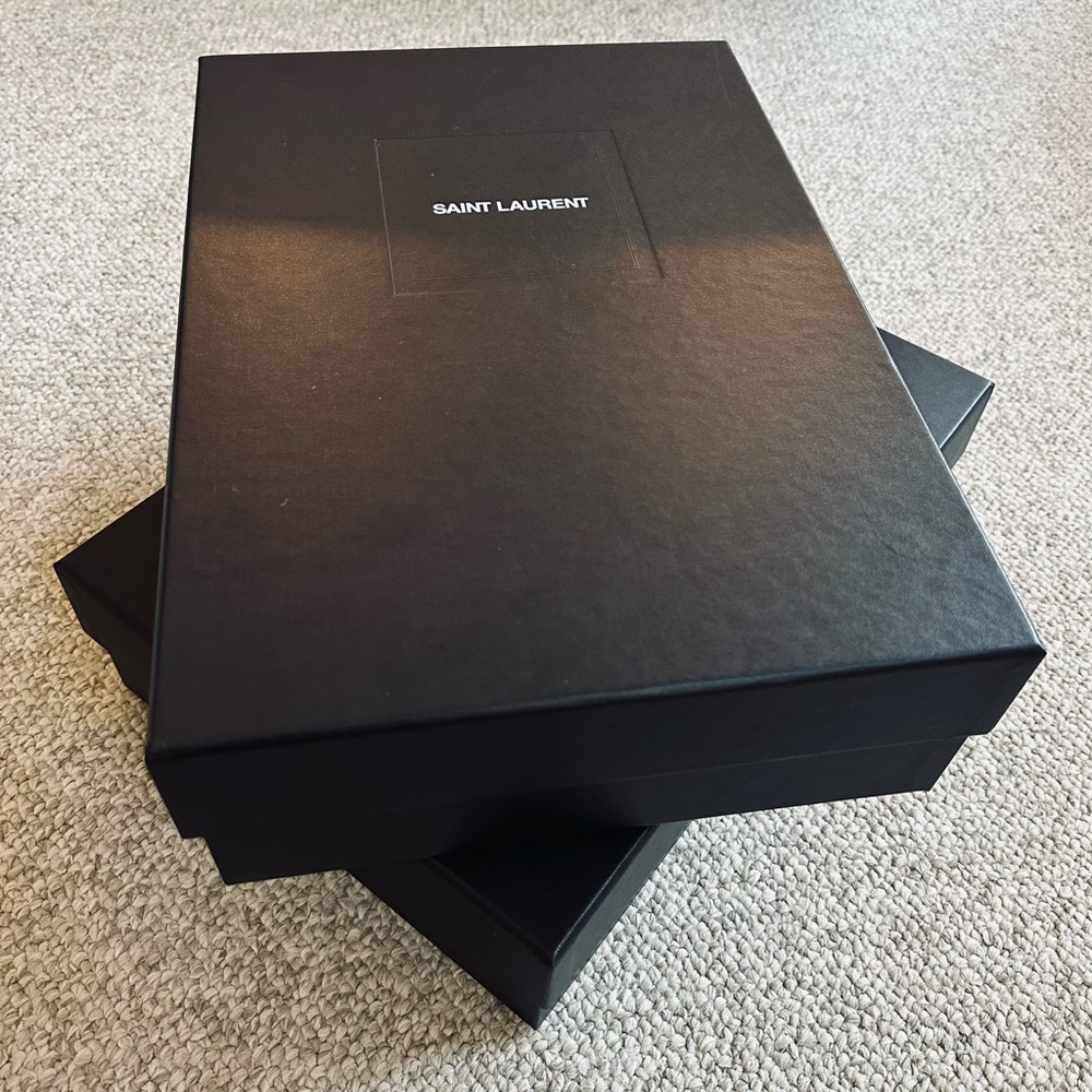 YSL / Saint Laurent Empty Black Gift Box (*AUTHENTIC*)